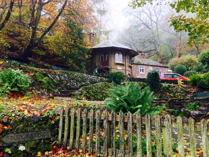 St Ann's Well Cafe in autumn.