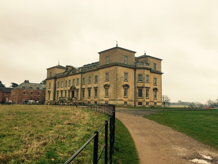The approach to Croome Court, Worcestershire.