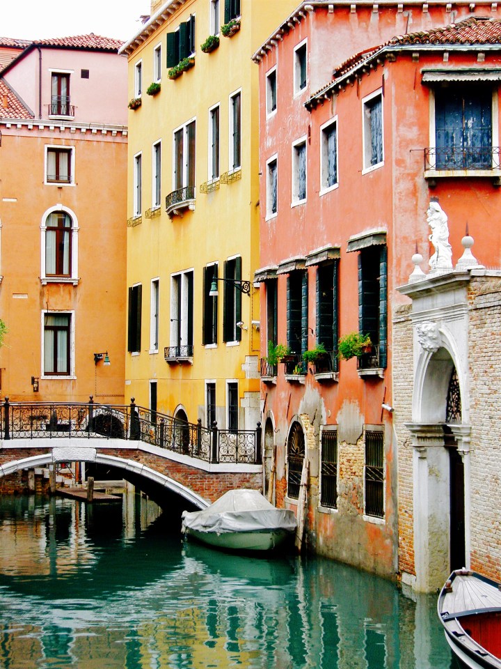 Canals in Venice.