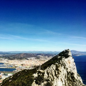 The Rock of Gibraltar.