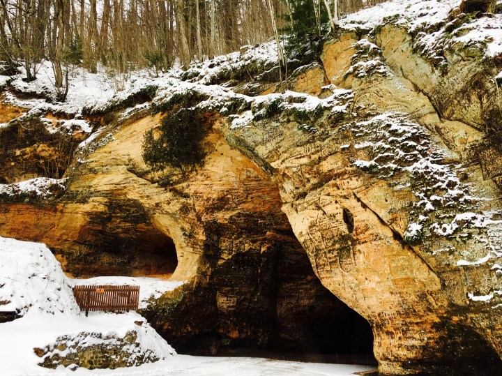 Gutman's Cave, Gauja National Park, Latvia.