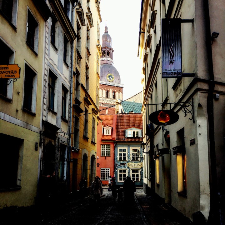 Old Town in the Latvian capital of Riga.