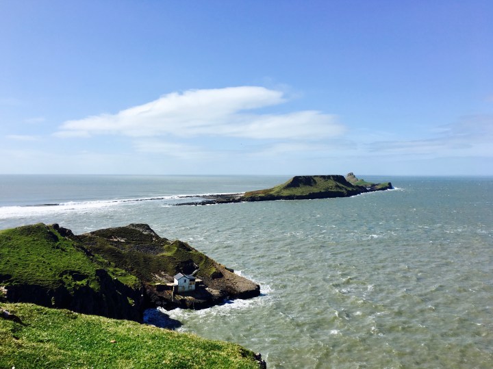 The Wormshead at Rhossili, Gower Peninsula, Wales.