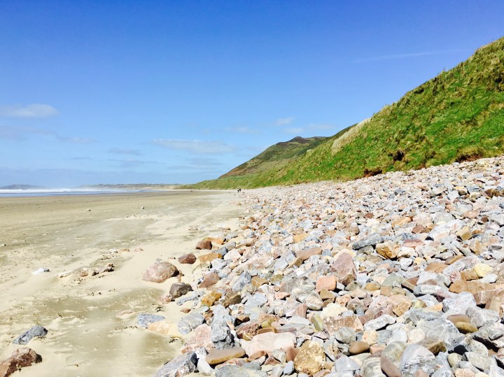 Rhossili Beach, Gower Peninsula, Wales.