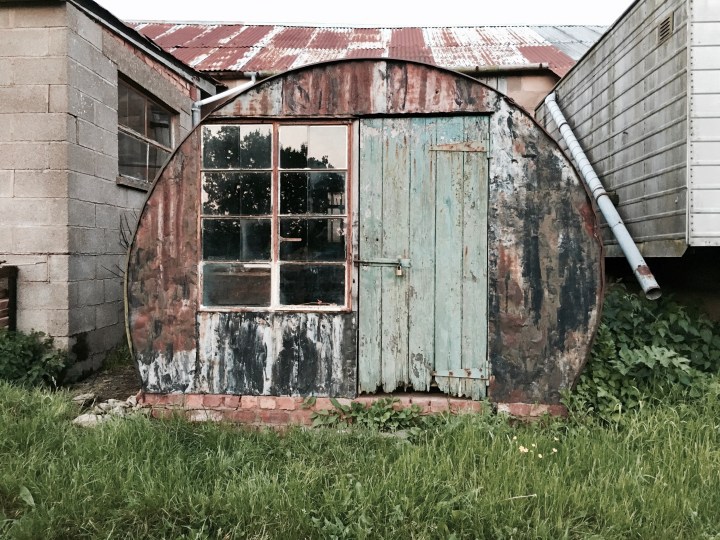 Garden shed in the village of Cradley, Hereforshire.