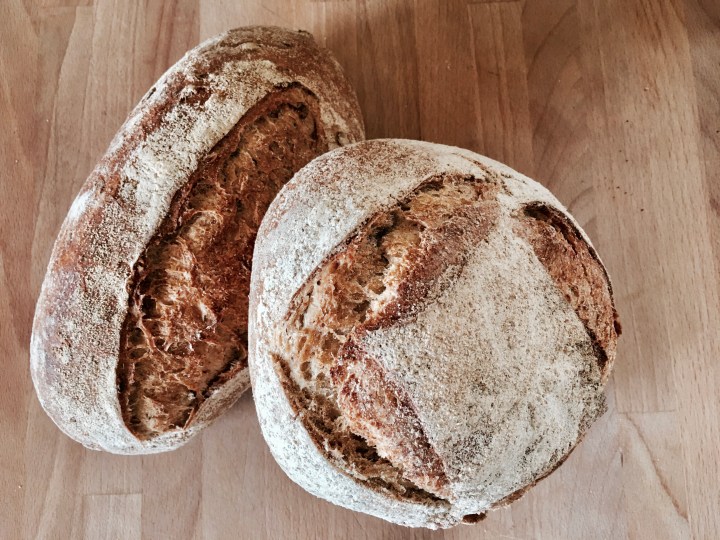 Peter Cooks Bread loaves