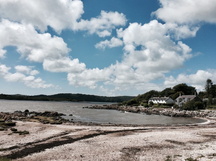 The village of Rockcliffe, Dumfries and Galloway, Scotland.