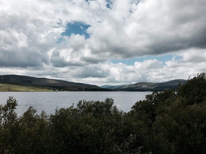 Clatteringshaws Loch, Dumfries and Galloway, Scotland.