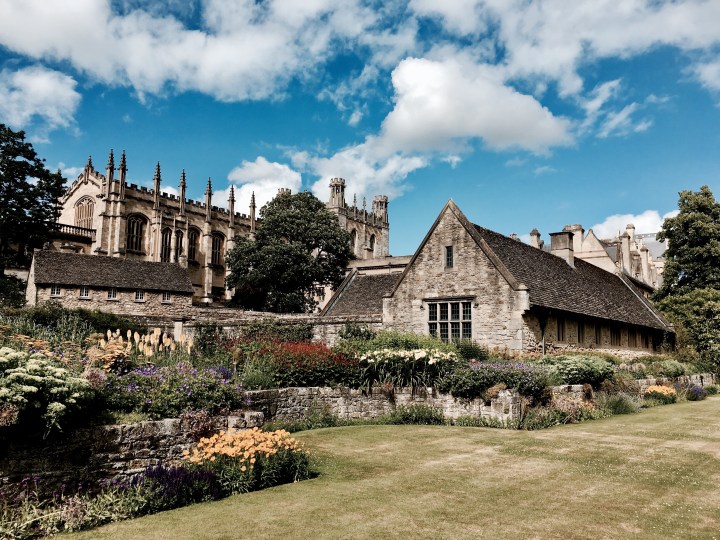 Christ Church Memorial Garden, Oxford, England.