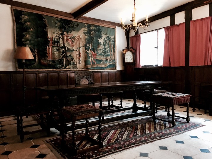 Interior to National Trust property, Greyfriars' in Worcester, Worcestershire.