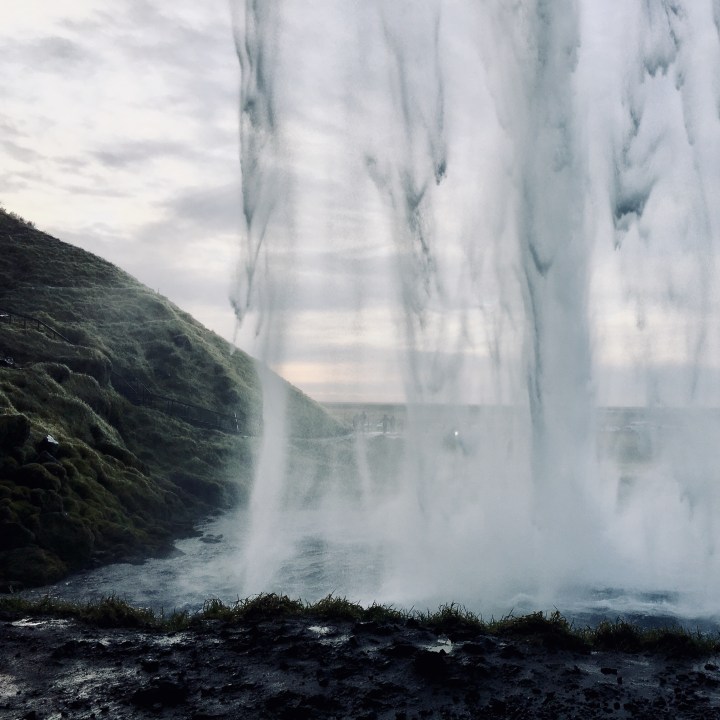 Seljalandsfoss waterfall, Iceland.