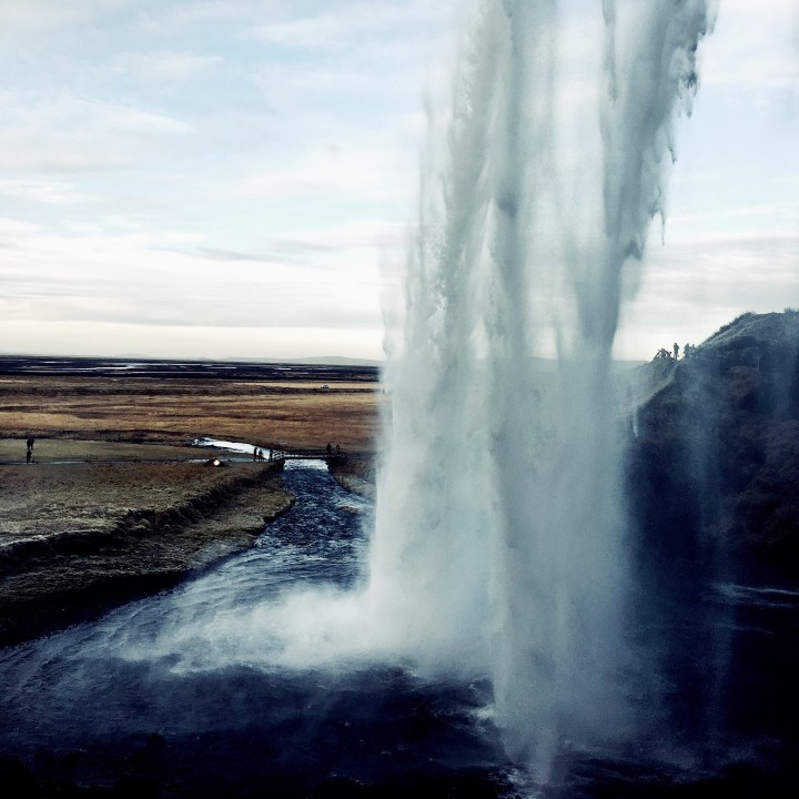 Seljalandsfoss waterfall, Iceland.