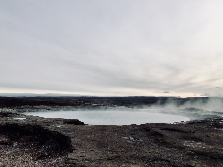 Geysir in Iceland.