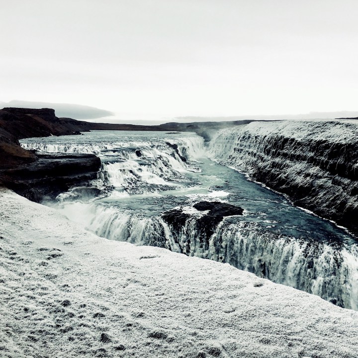 Gulfoss waterfall, Iceland.