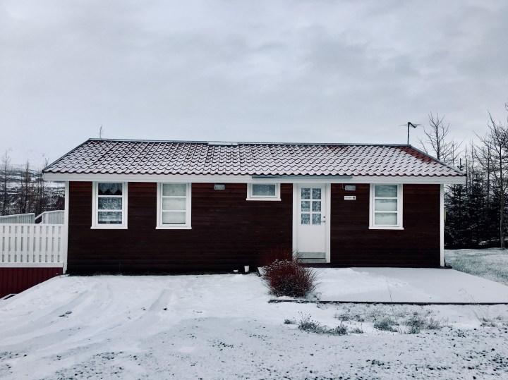 House near Akureyri, Iceland.