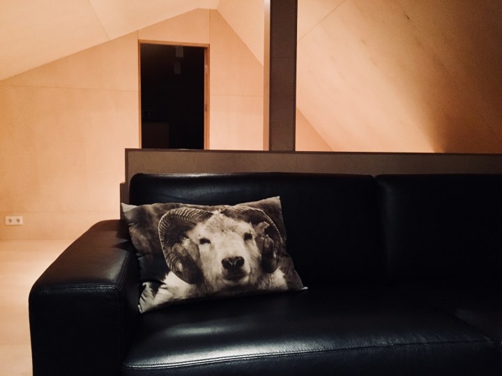 Puzzle of Iceland on a table.