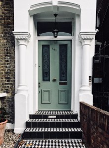 Terrace house in London.