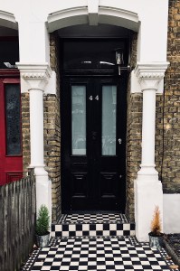 Terrace house in London.