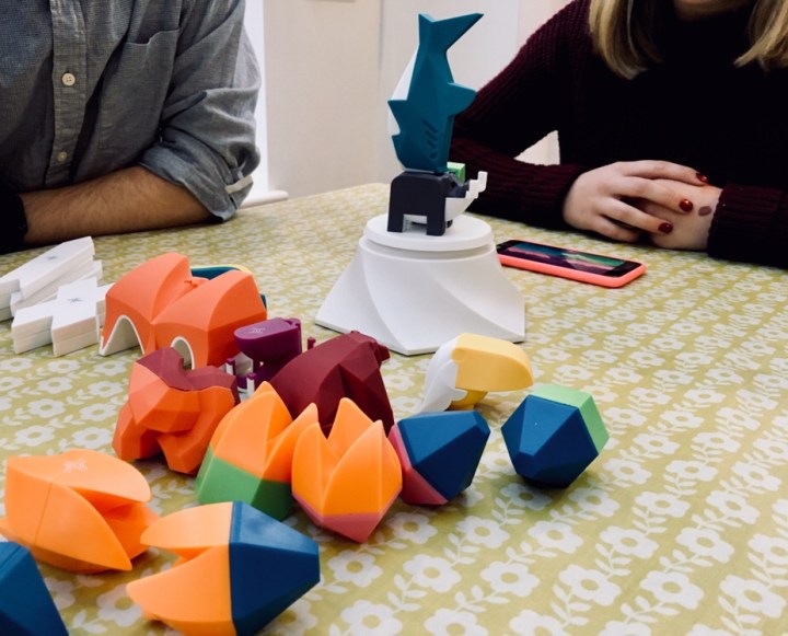 Beasts of Balance game being played.