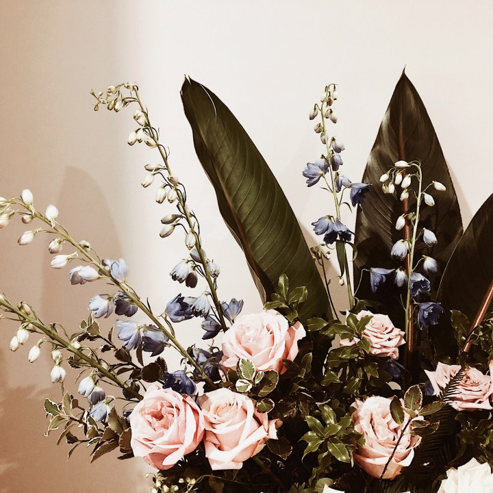 Floral installation by With Love Bespoke Styling in Wagga Wagga, New South Wales, Australia.