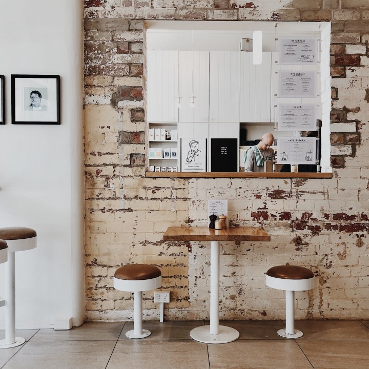 Horse to Water coffee shop, Richmond, Victoria, Australia.