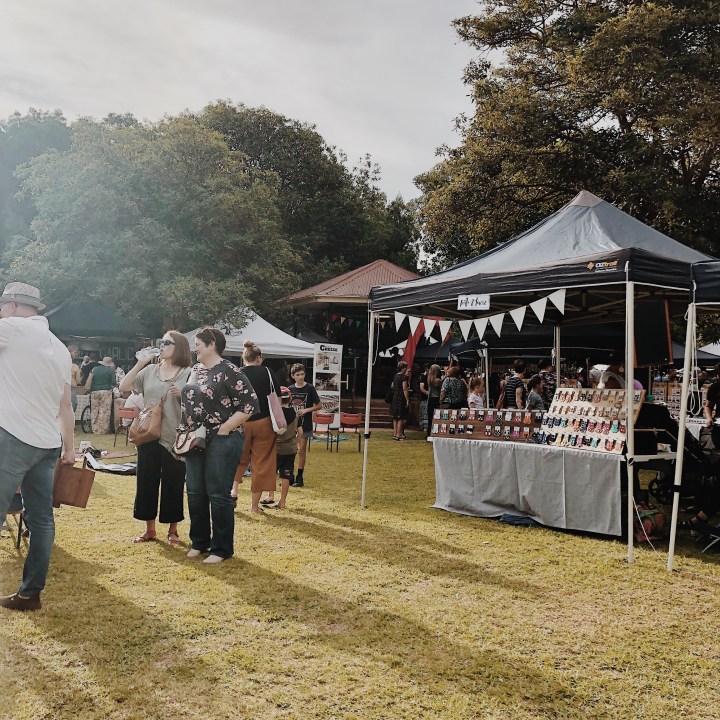 Gourmet Ganmain market 2020.