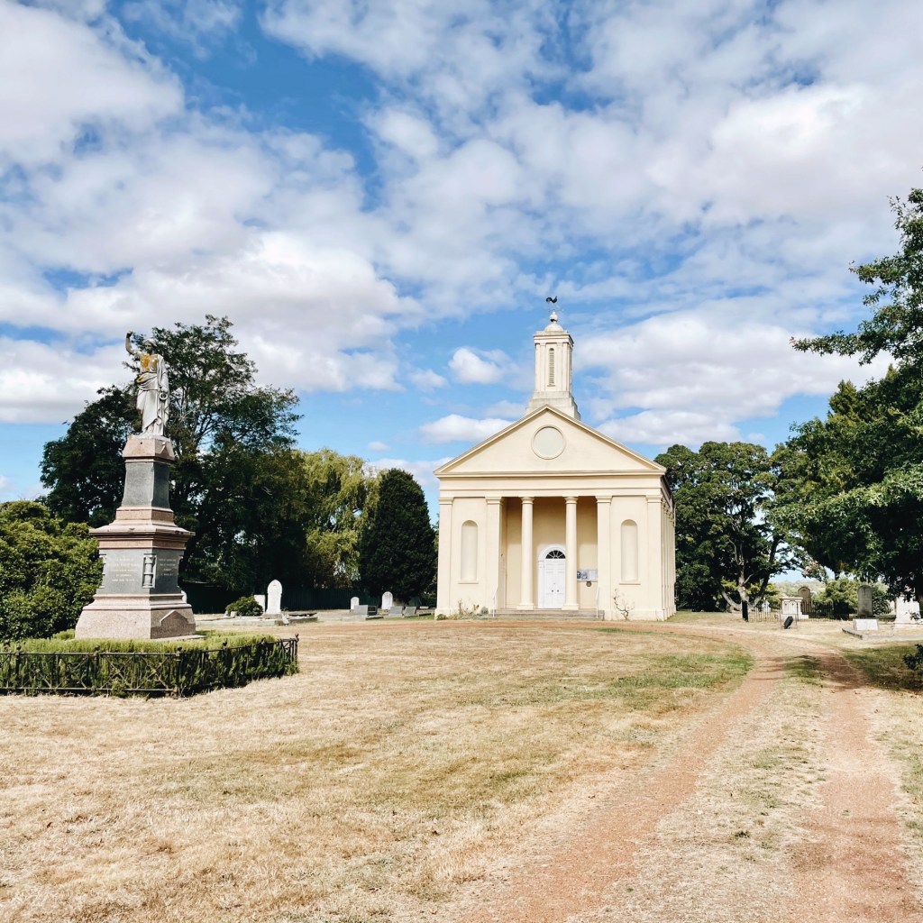 St Andrew's Uniting Church in Evandale, Tasmania, Australia.