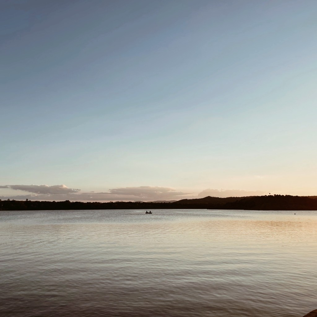 Sunset at Causeway Lake, Yeppoon, Queensland, Australia.